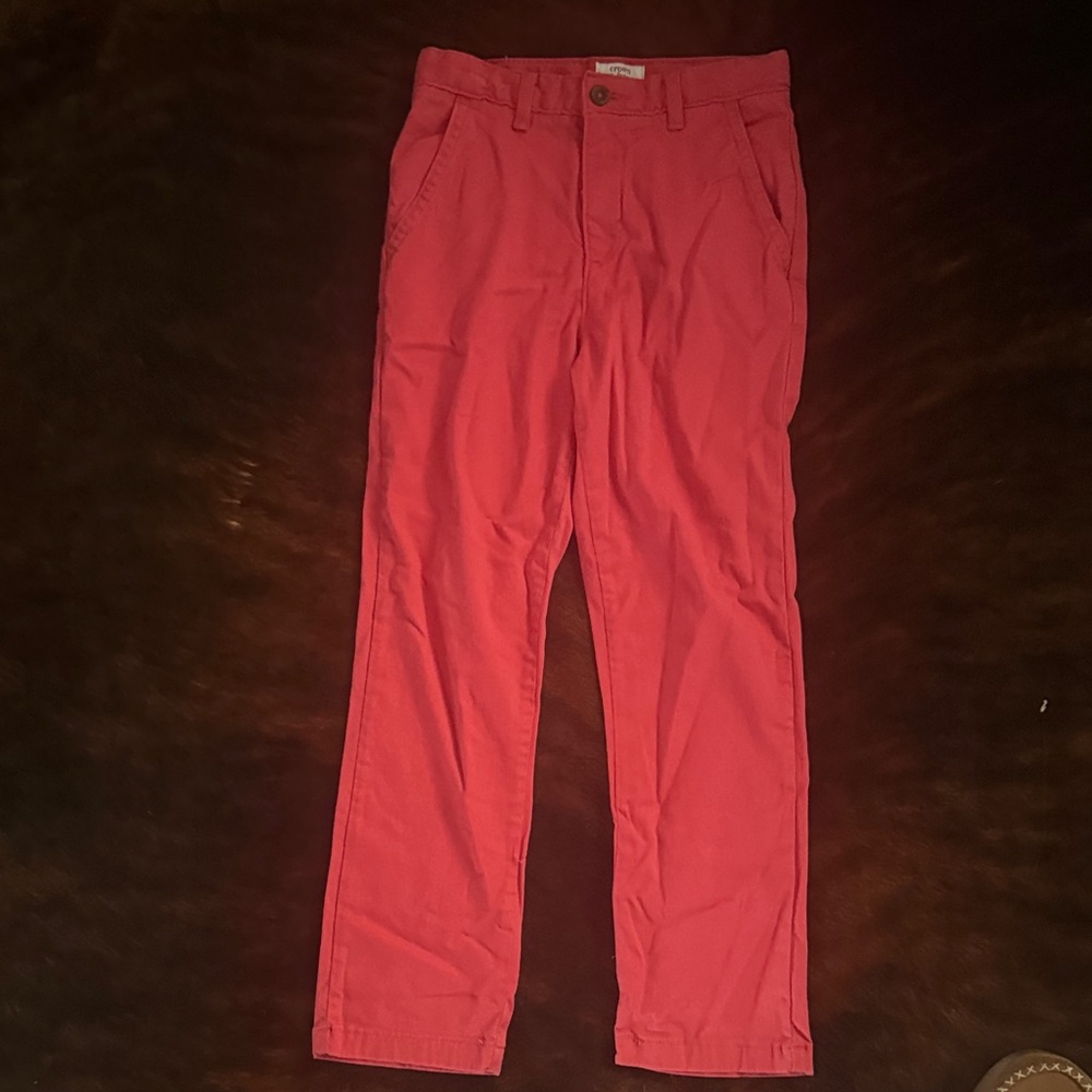 Crown & Ivy Coral Chino Pants